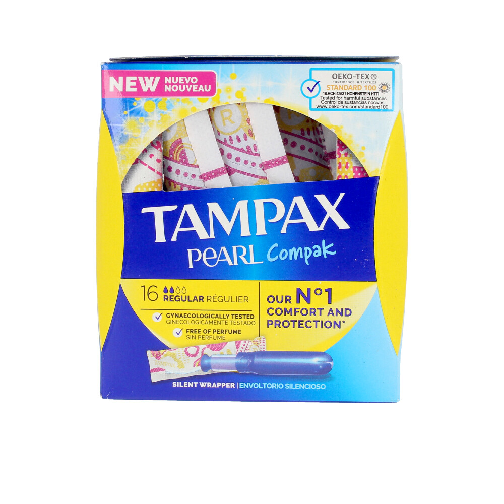 TAMPAX PEARL COMPAK tampón regular
