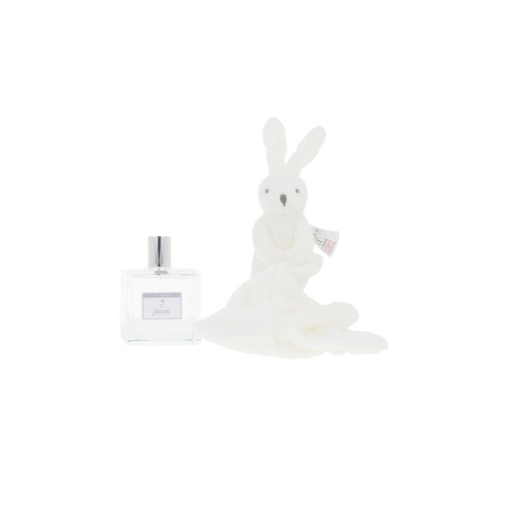 THE BABY CASE 2 pcs (Eau de Cologne alcohol-free spray 100 ml + Jacadi Rabbit Plush 1 u)
