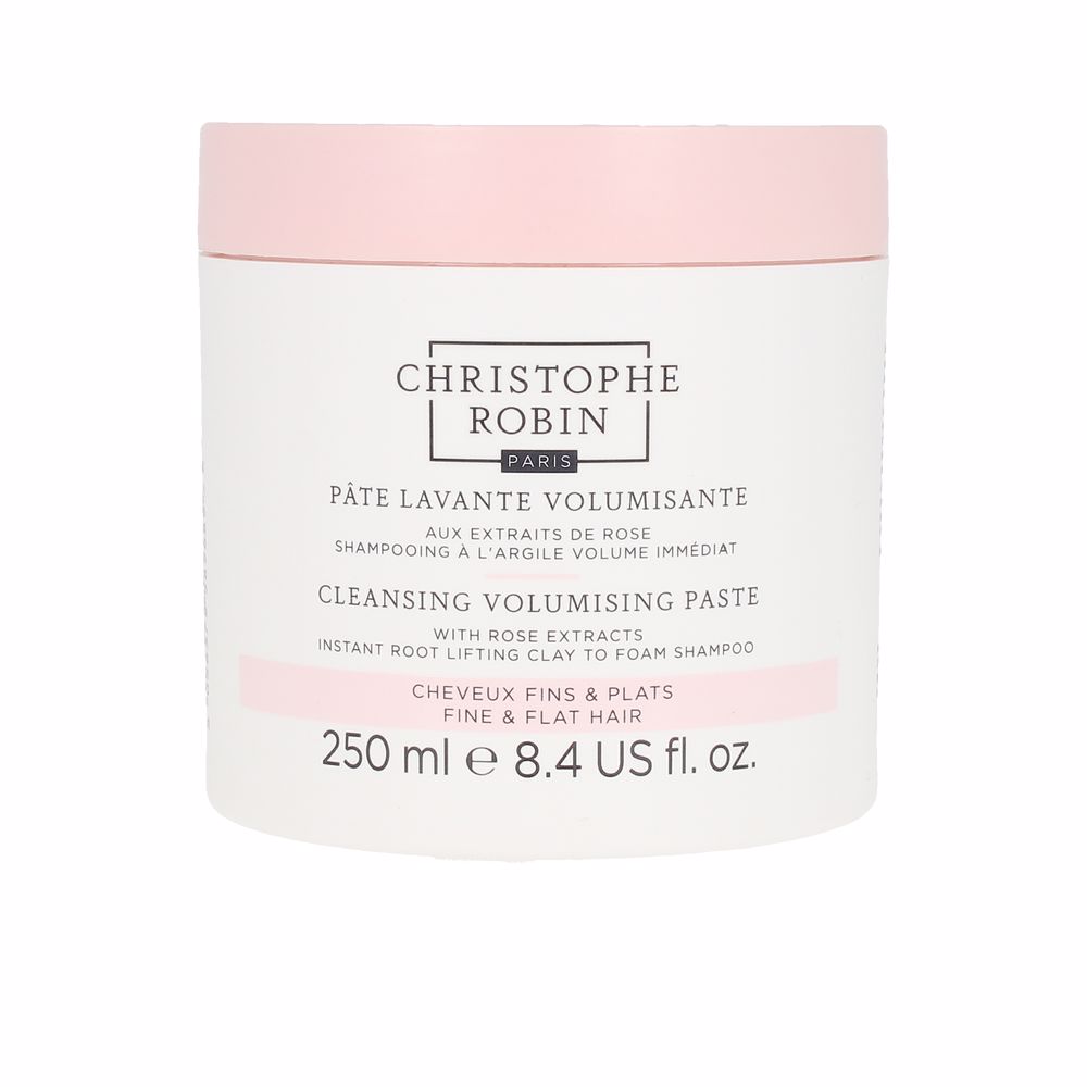 CLEANSING VOLUMIZING paste with pure rassoul clay&rose extracts