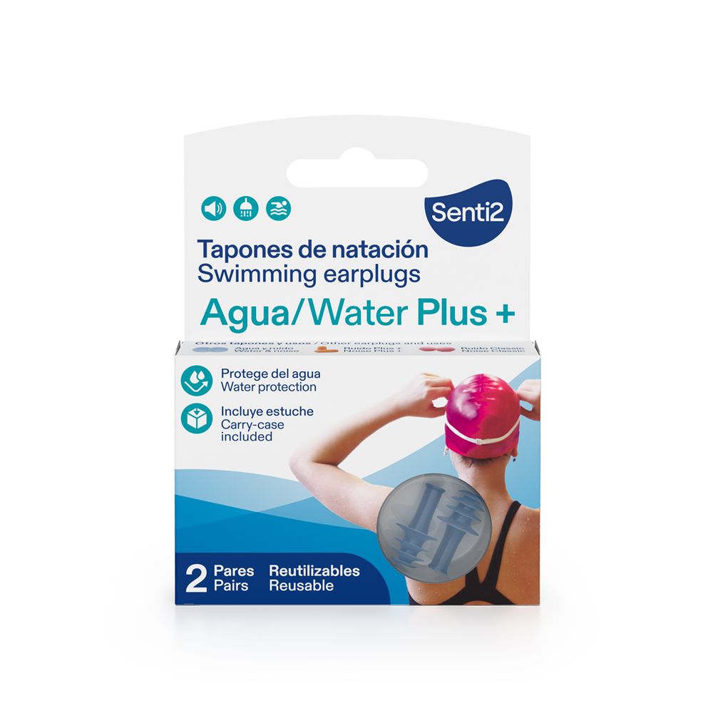 AGUA PLUS+ swimming plugs 2 units