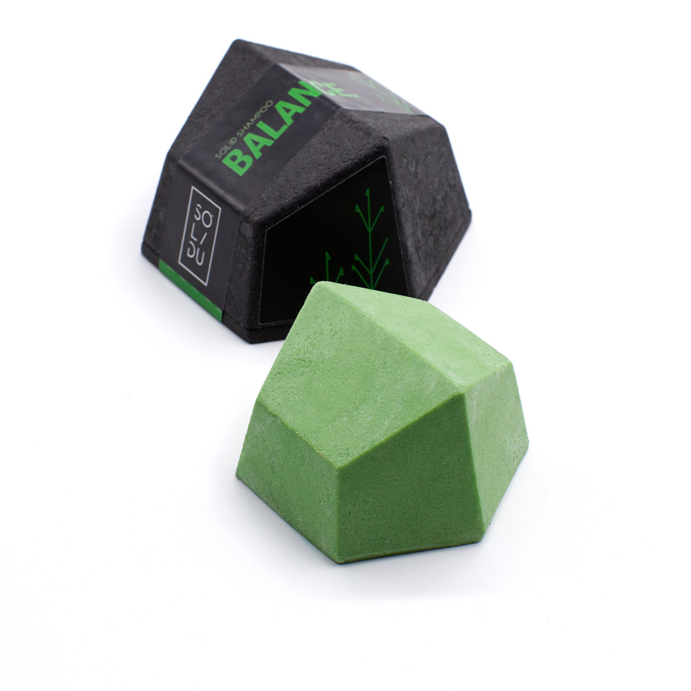 THE BALANCE oily hair rosemary & mint shampoo bar