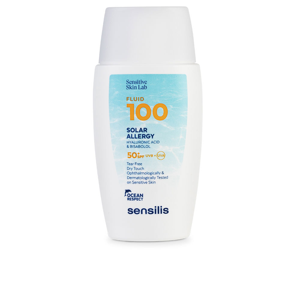 FLUID 100 SOLAR ALLERGY ultrafluid aqueous sunscreen SPF50+