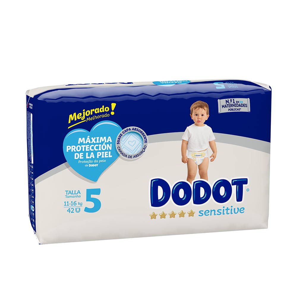 DODOT SENSITIVE size 5 nappies 11-16 kg