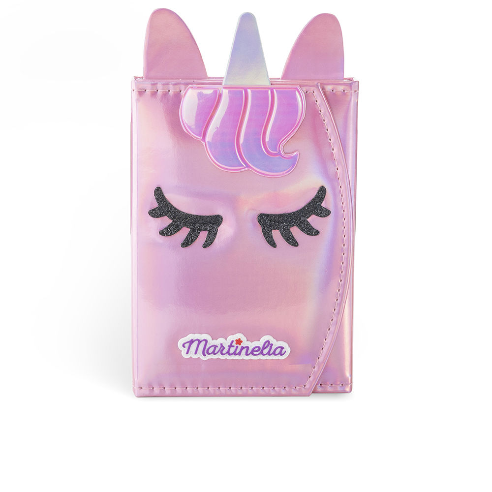 LITTLE UNICORN TRAVELL CASE 48 pcs (25 eye shadows + 8 glitter shadows + 9 lipstick + 4 blushes + 2 applicators)