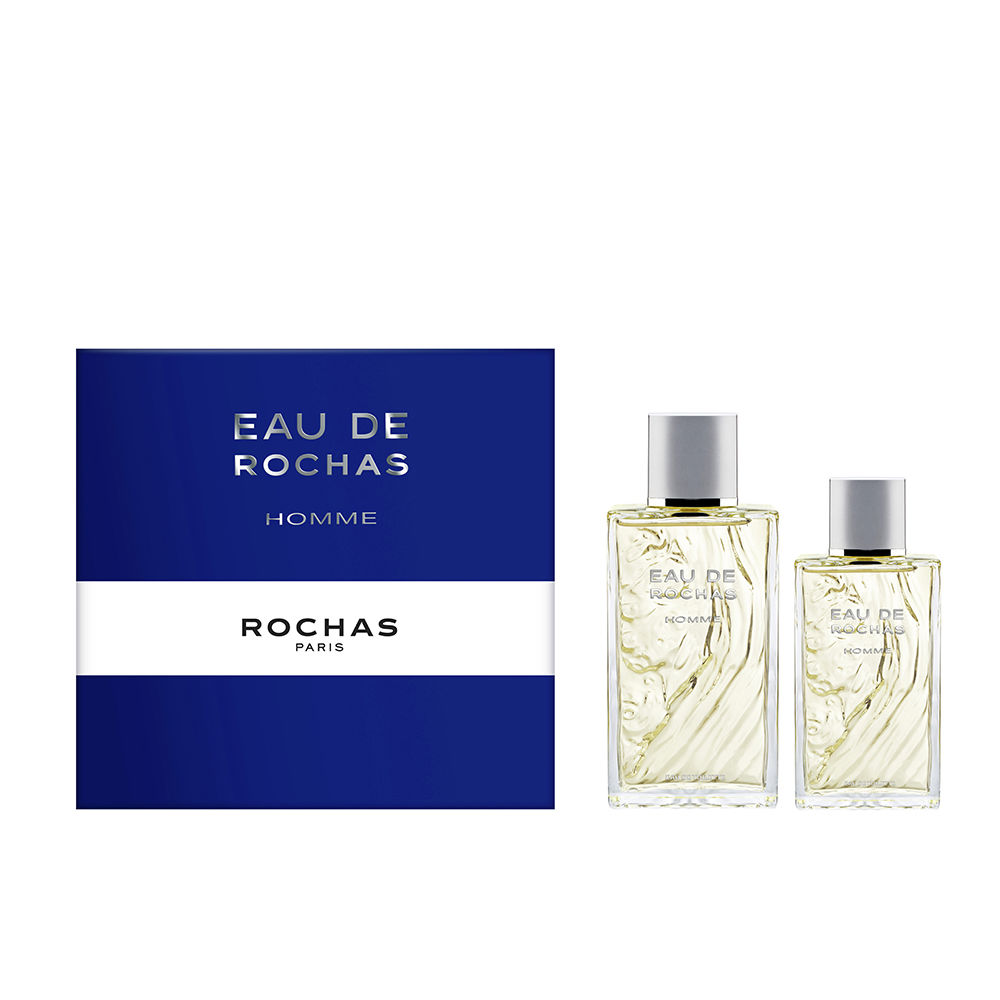 EAU DE ROCHAS HOMME CASE 2 pcs (Eau de Toilette spray 100 ml + Eau de Toilette spray 50 ml)