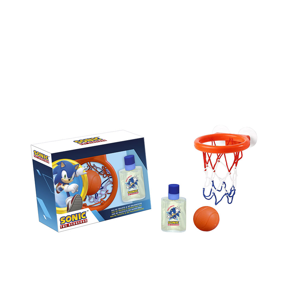 SONIC CASE 2 pcs (Eau de Toilette vaporizer 50 ml + basketball game with ball)
