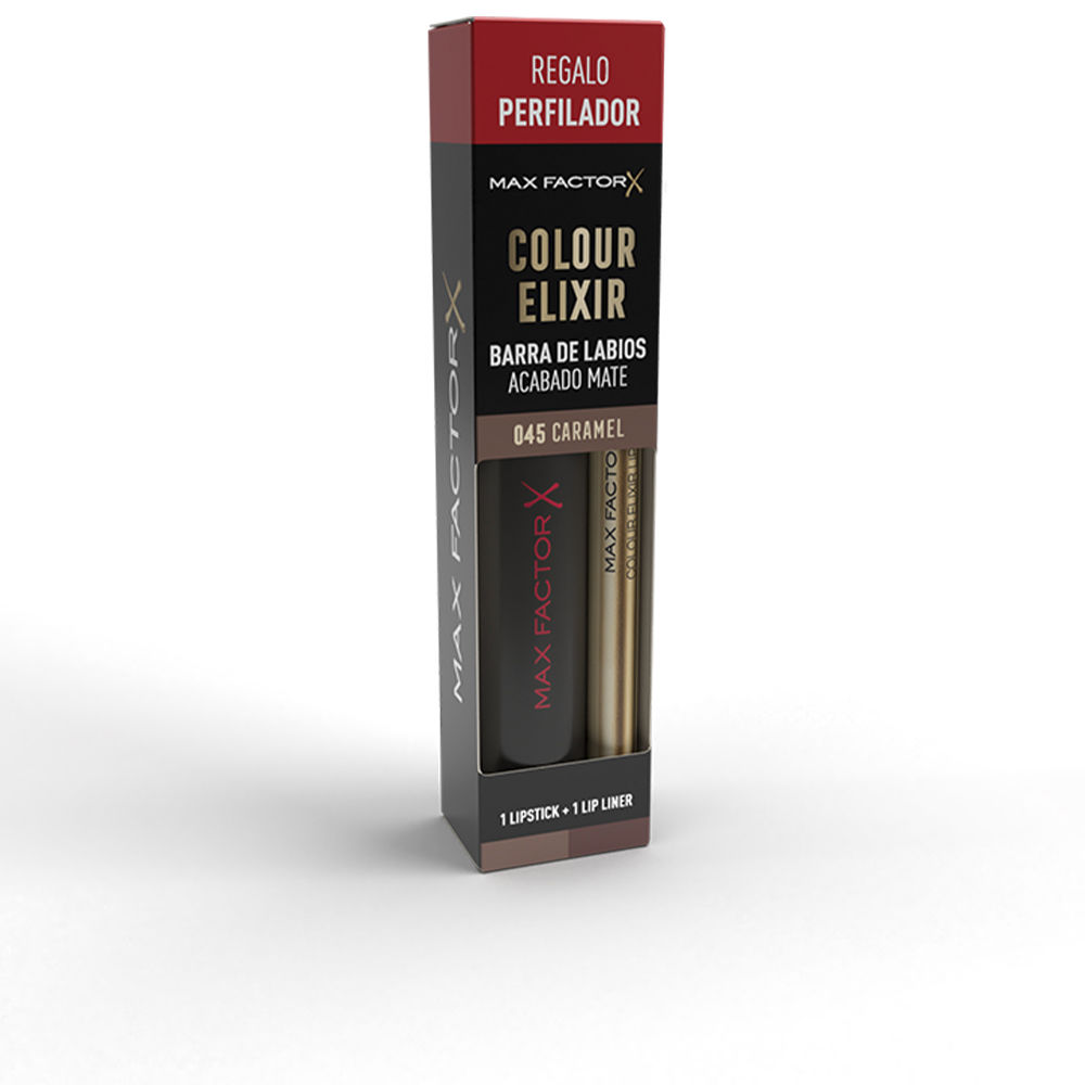 COLOR ELIXIR LIPLINER MATTE LOT (Lipstick #045-Caramel + Lip Liner #020)