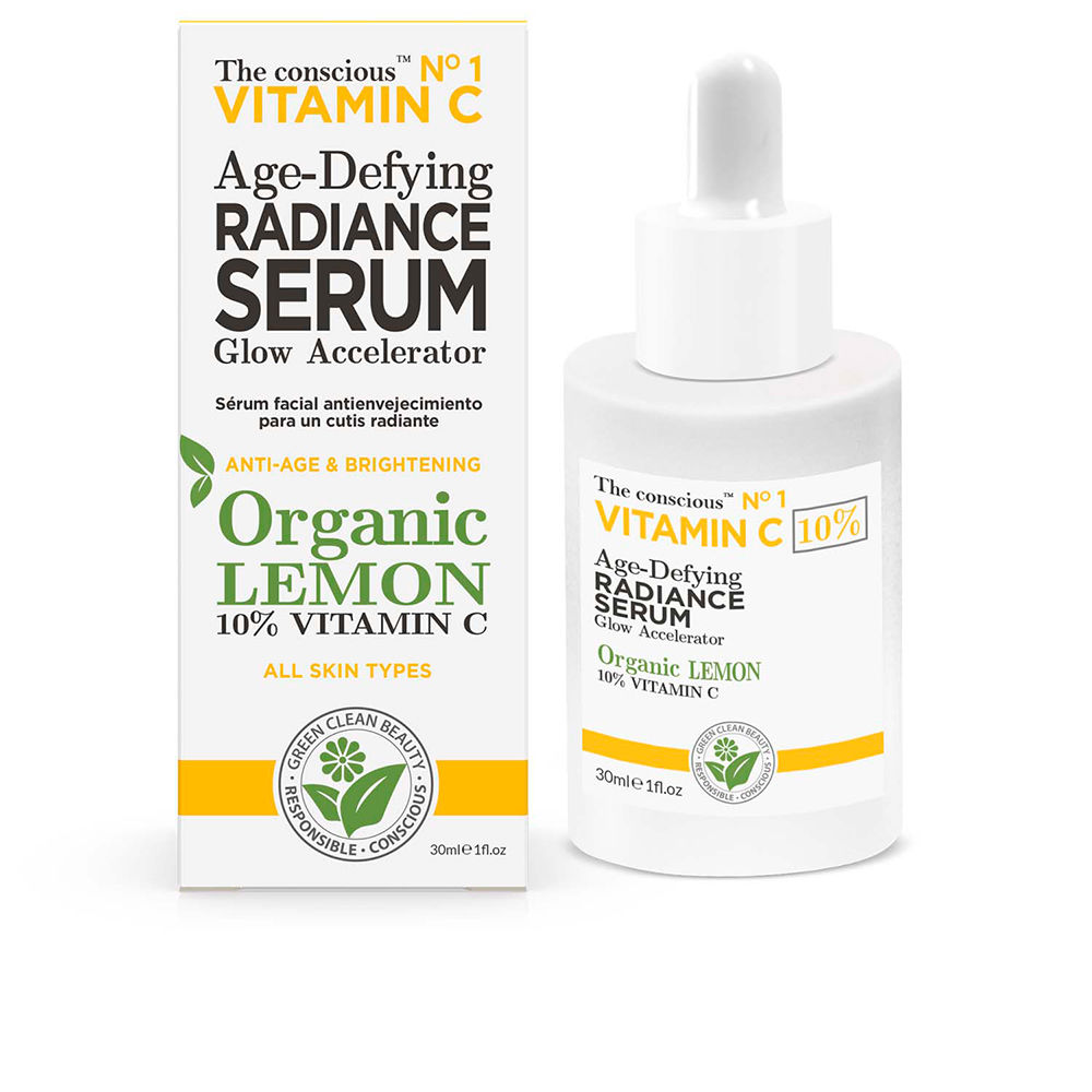 VITAMIN C age-defying radiance serum organic lemon