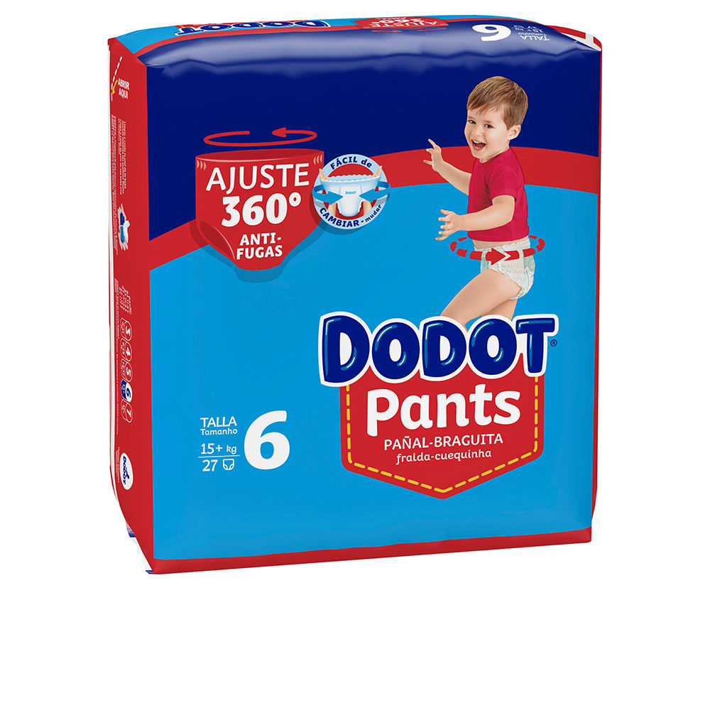 DODOT PANTS pañal-braguita talla 6 15- + kg