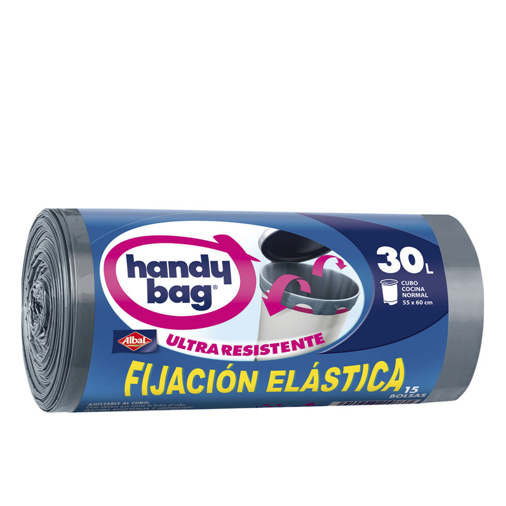 HANDY BAG ELASTIC FIXING garbage bag 30 liters