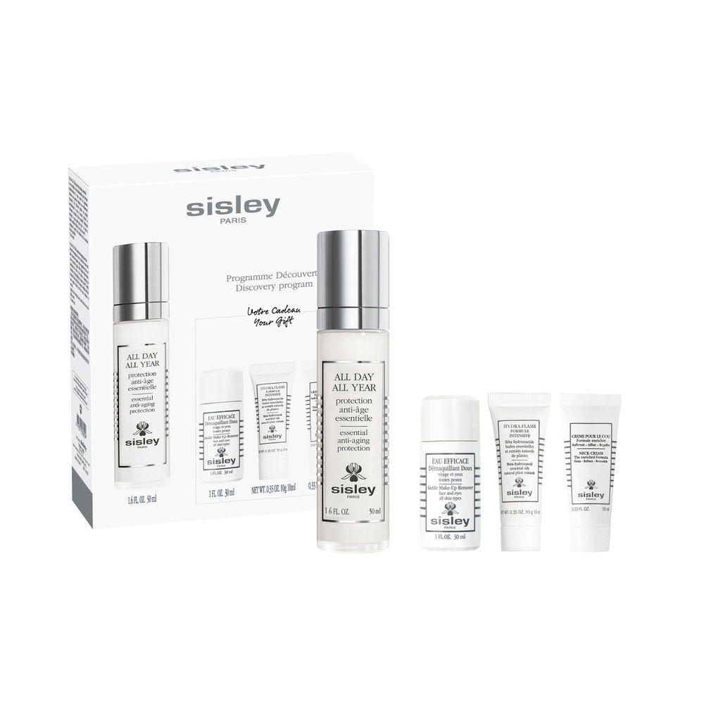 ALL DAY ALL YEAR CASE 4 pcs (Facial cream 50 ml + Cleansing water 30 ml + Flash effect mask 10 ml + Neck cream 10 ml)