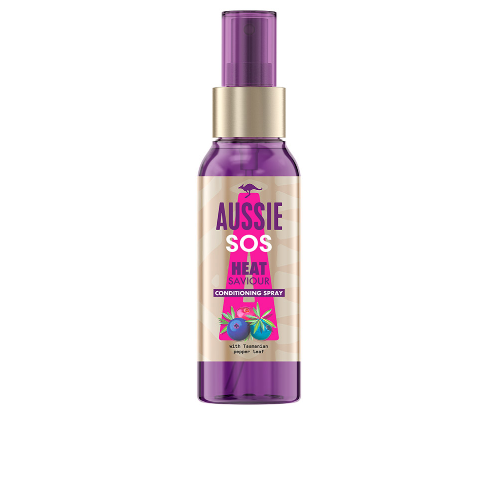 AUSSIE SOS HEAT PROTECTOR leave-on spray