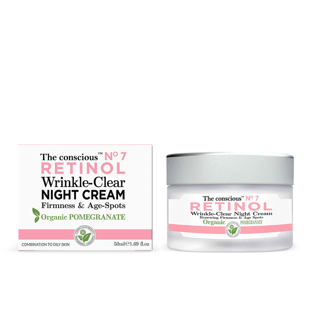 RETINOL wrinkle-clear night cream organic pomegranate