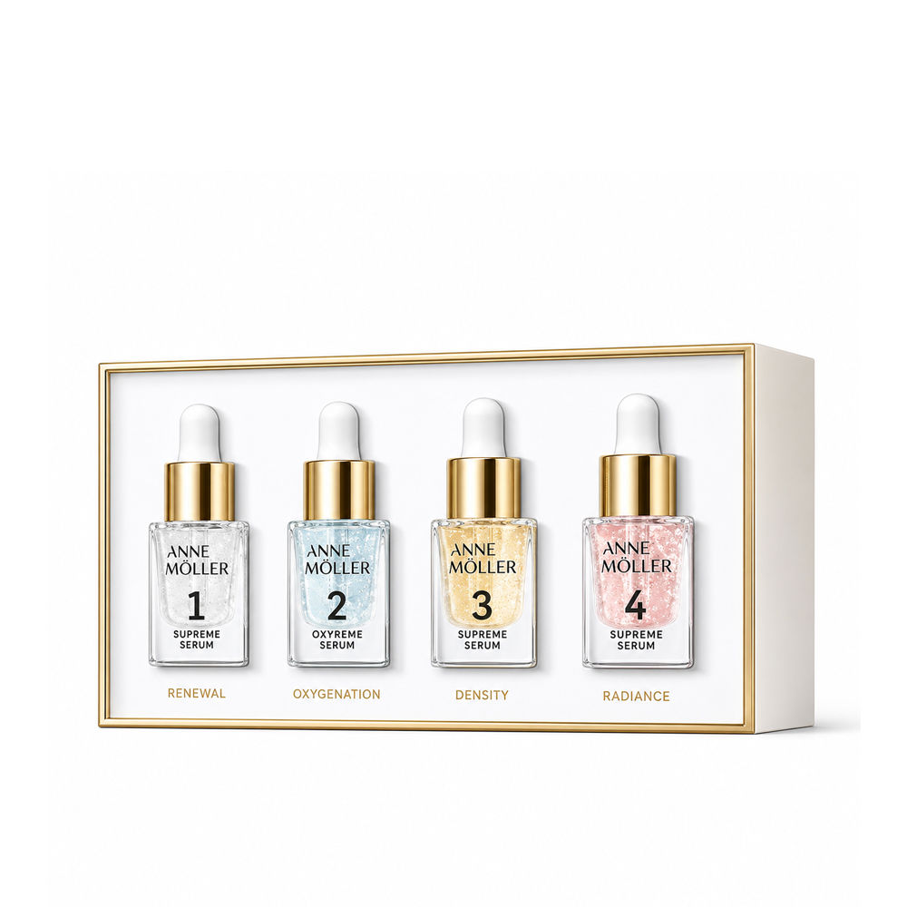 BEAUTY THERAPY SET 4 pc (renewal serum 10 ml + oxygenation serum 10 ml + density serum 10 ml + radiance serum 10 ml)