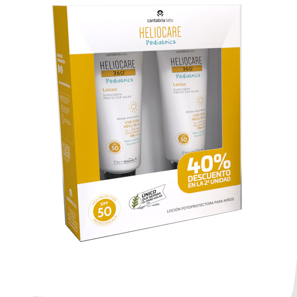 HELIOCARE 360° PEDIATRICS sunscreen lotion SPF50 pack (2 x 200 ml)
