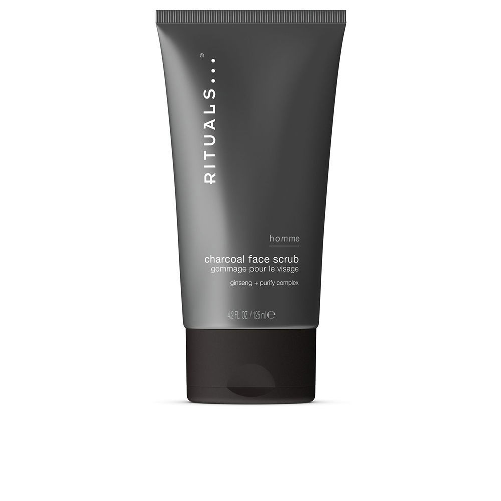 HOMME charcoal face scrub