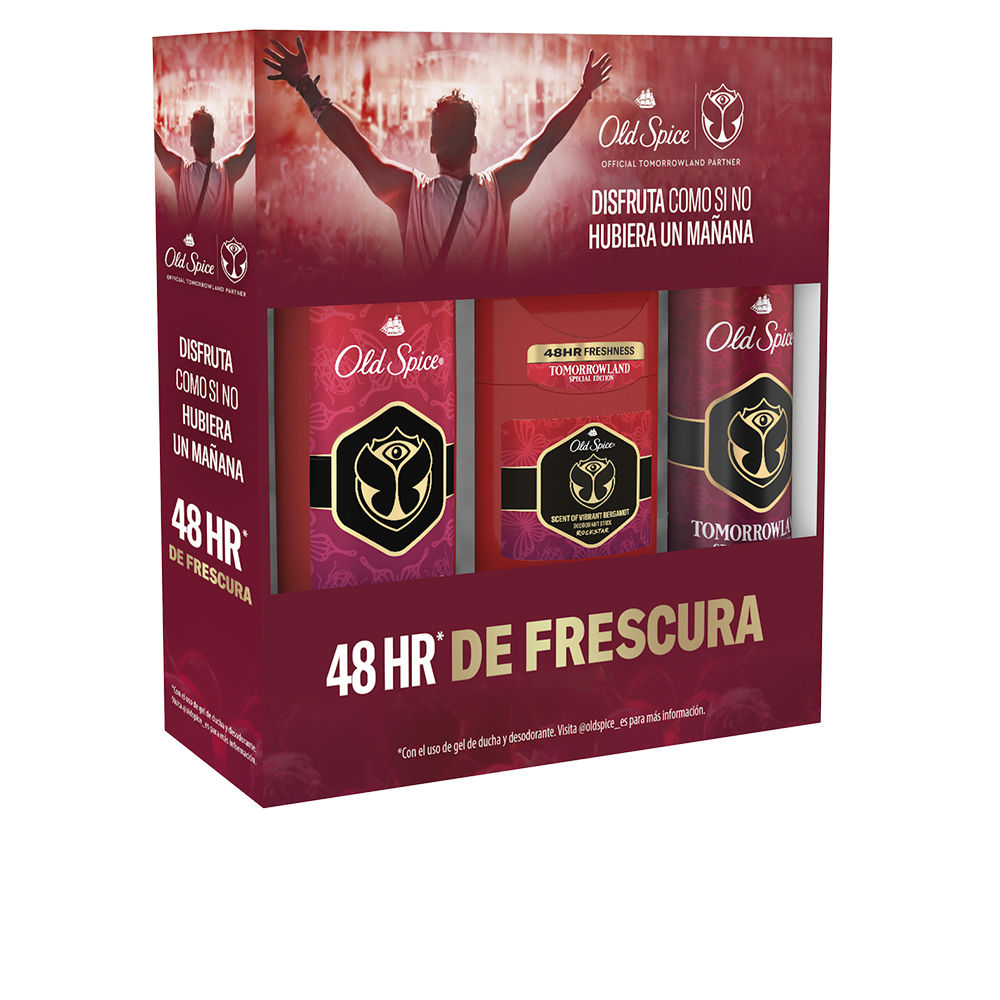 OLD SPICE TOMORROWLAND CASE 3 pcs (Spray deodorant 150 ml + Stick deodorant 50 ml + Gel-shampoo 250 ml)