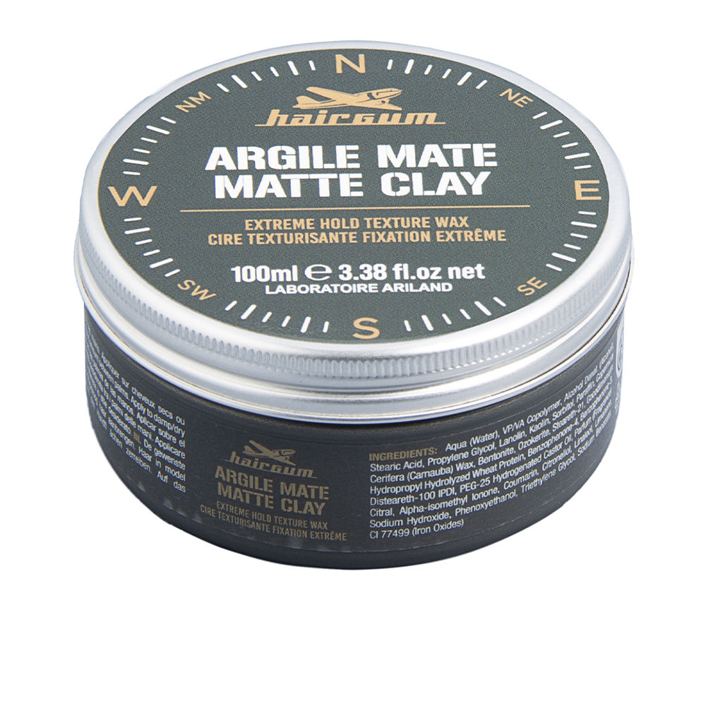 HAIRGUM matte clay wax