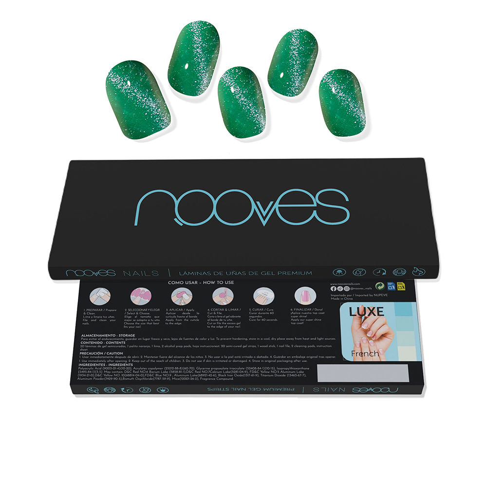 Jade Glass Premium Glam GEL NAIL SHEETS