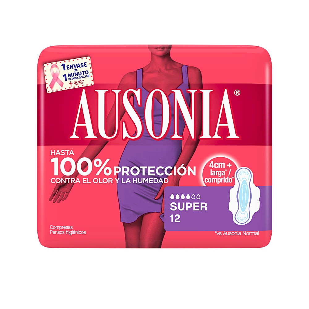 AUSONIA super winged pads 12 units