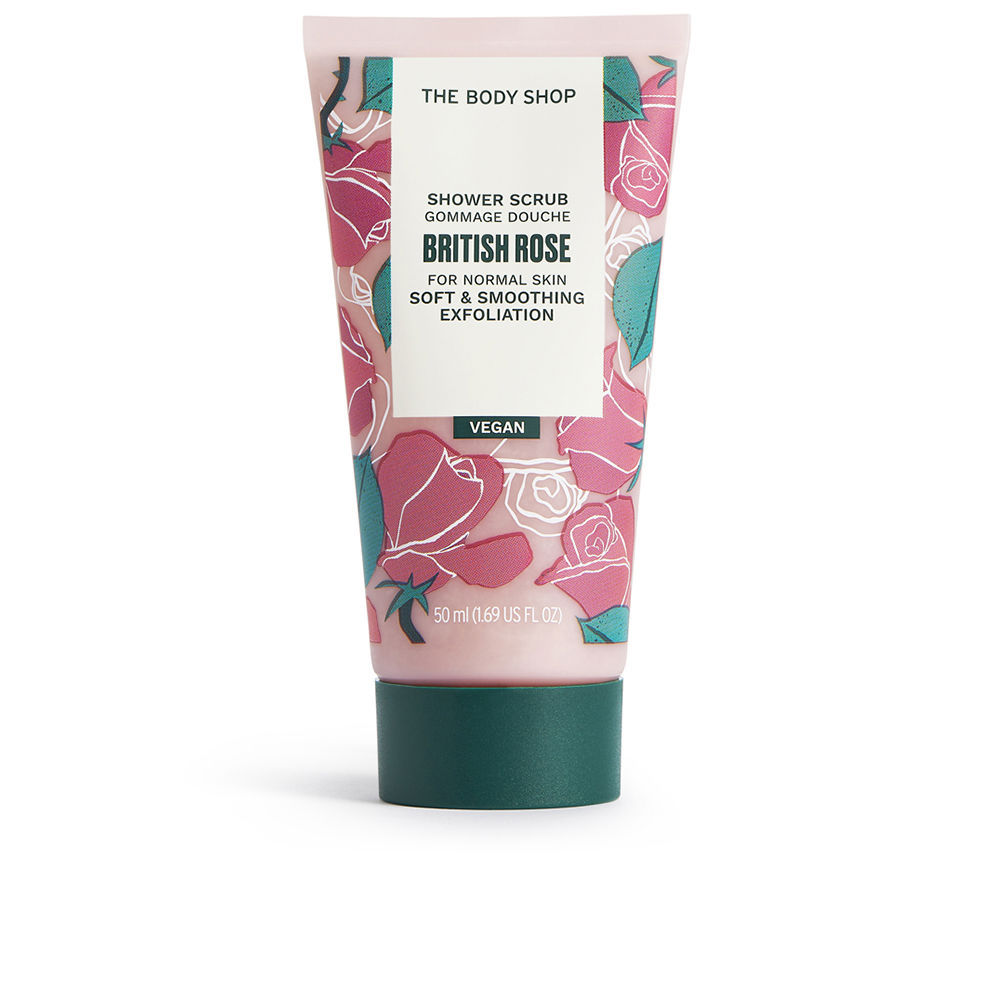 BRITISH ROSE shower scrub