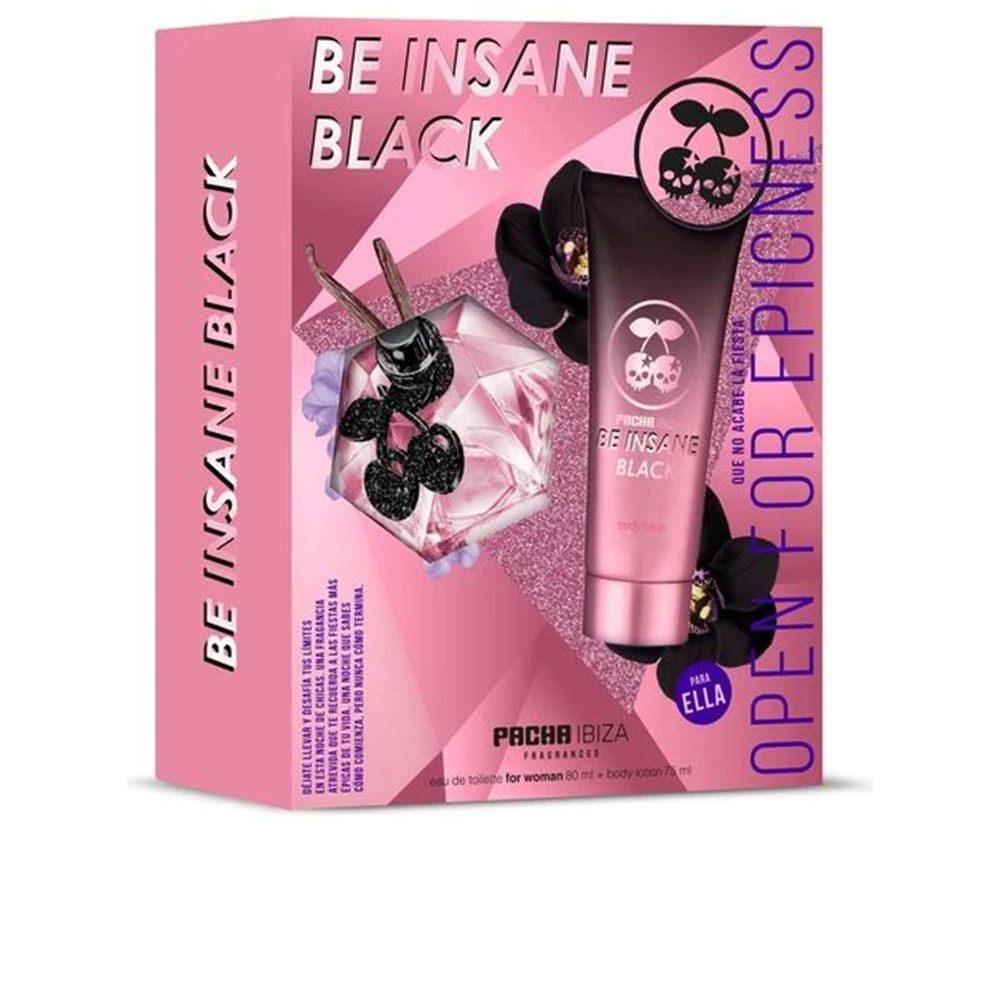 PACHA IBIZA BE INSANE WOMAN LOT 2 pcs (Eau de Toilette spray 80 ml + body lotion 75 ml)
