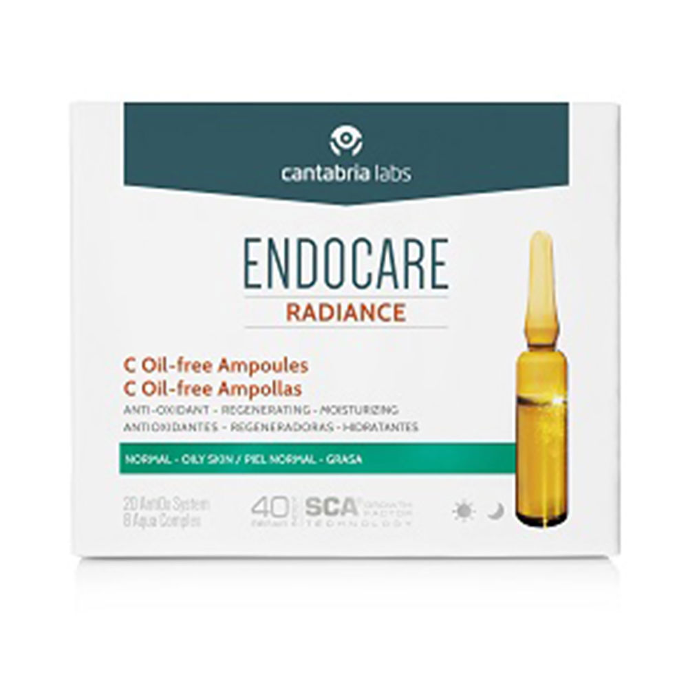 ENDOCARE RADIANCE C oil-free ampoules (Radiance C Oil-free Facial Ampoules 30 x 2 ml)