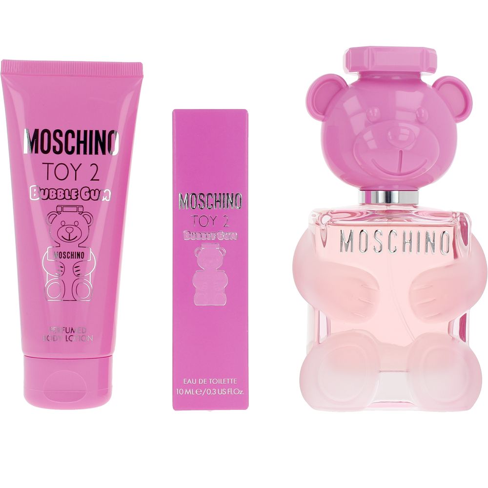 TOY 2 BUBBLE GUM CASE 3 pcs (Eau de Toilette spray 100 ml + Body lotion 100 ml + Eau de Toilette spray 10 ml)