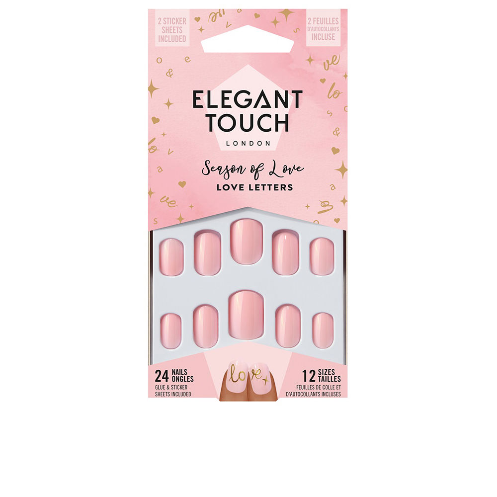 LUXE LOOKS nails with glue squoval limited ed