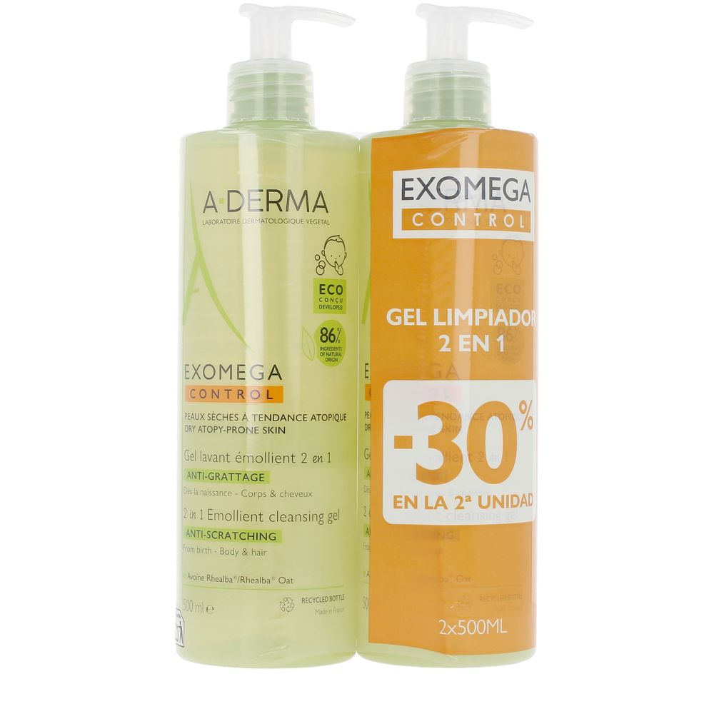 EXOMEGA CONTROL emollient gel 2in1 pack (2 x 500 ml)