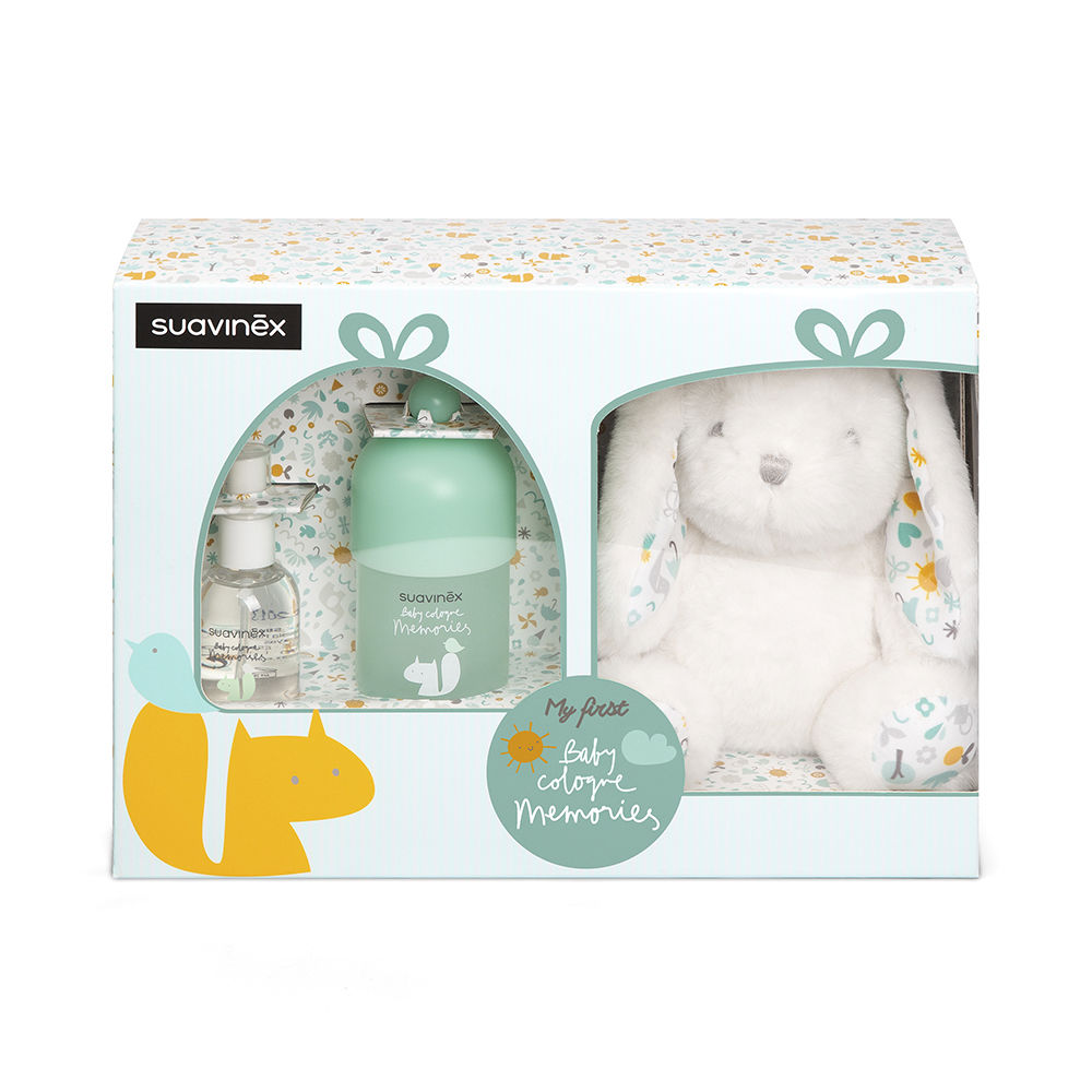 BABY COLOGNE MEMORIES CASE 2 pcs (Eau de Cologne 100 ml + Plush 1 u)