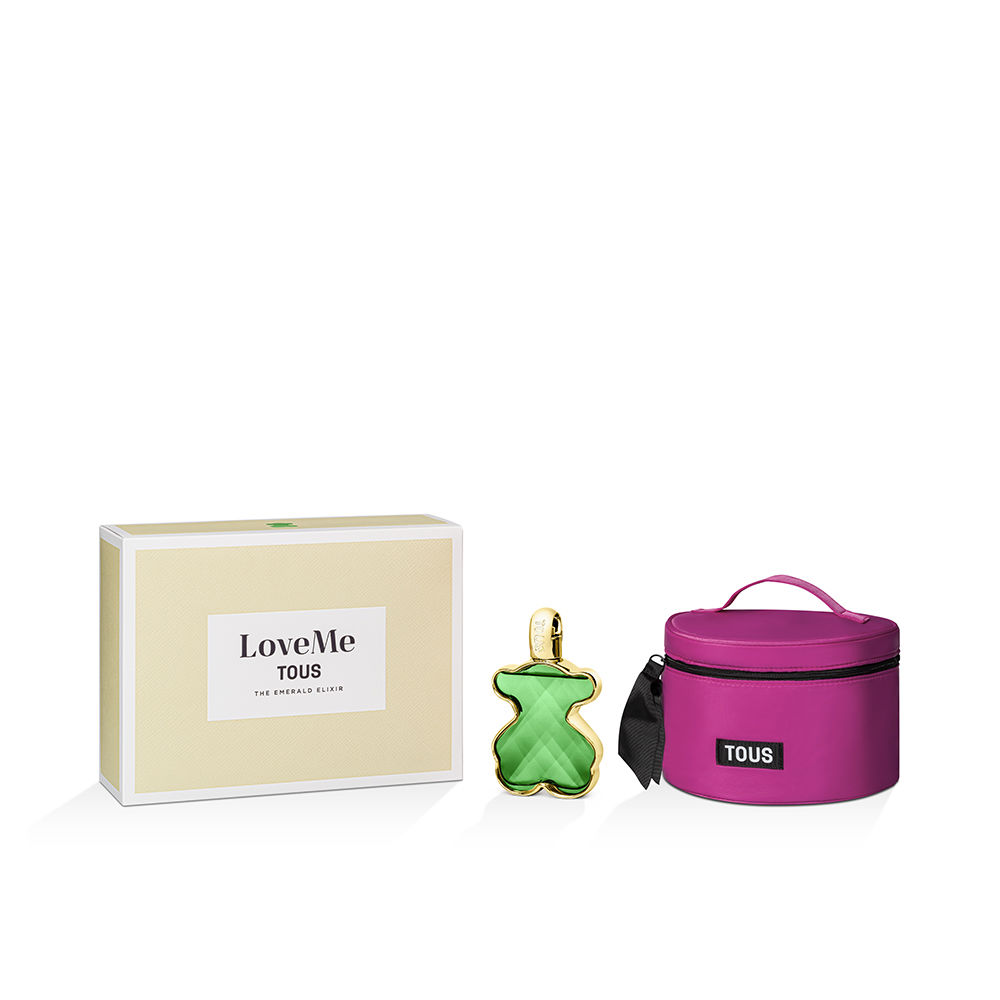 LOVEME THE EMERALD ELIXIR PARFUM SET OF 2 (Eau de Parfum spray 90 ml + Toiletry bag 1 unit)