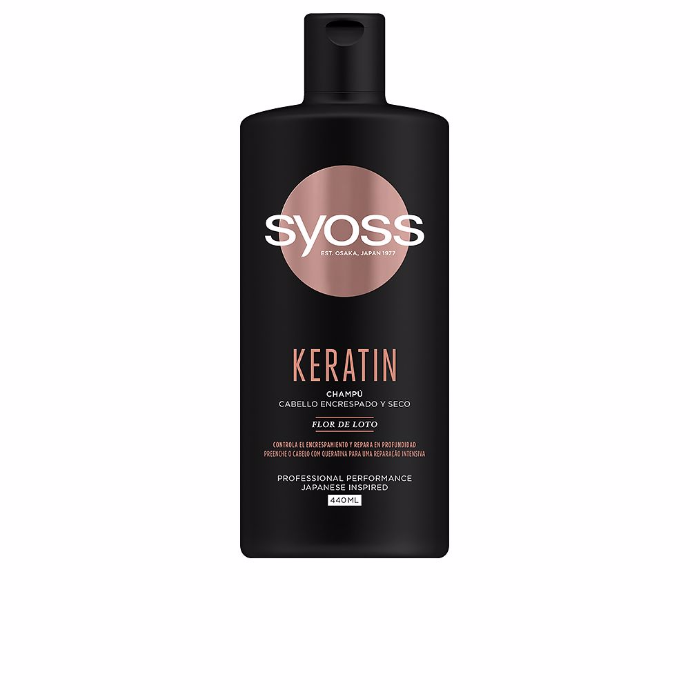 KERATIN shampoo for frizzy and dry hair