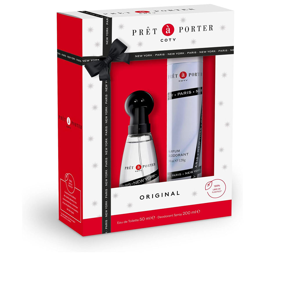 PRET A PORTER LOT 2 pcs (Eau de Toilette spray 50 ml + Deodorant spray 200 ml)