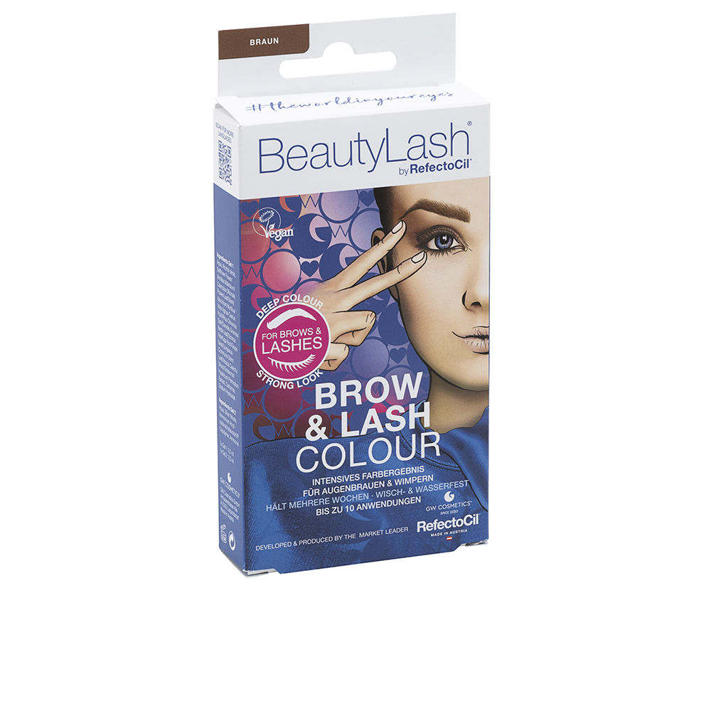 BEAUTYLASH BROW & LASH COLOUR eyebrow and eyelash tint kit