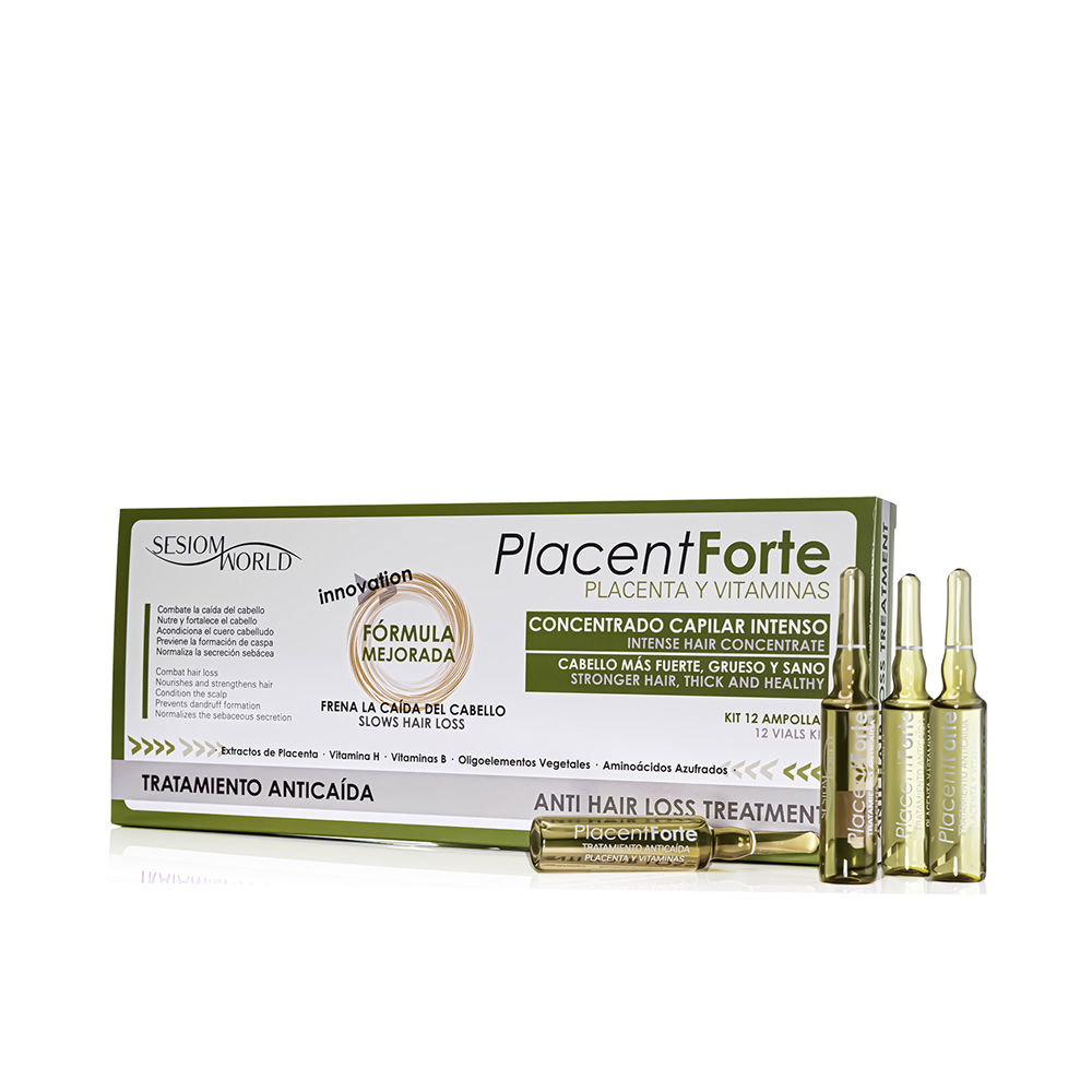 PLACENT FORTE anti-hair loss treatment ampoules