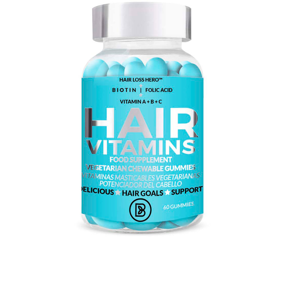 HAIR VITAMINS food supplement vegetarian chewable gummies