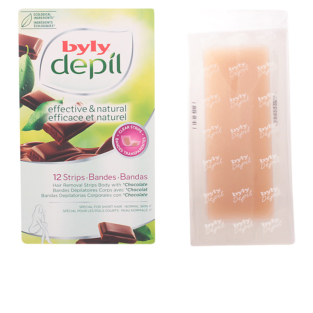 DEPIL chocolate body strips