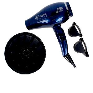 PARLUX ALYON + MAGICSENSE LOT (Alyon Blu Notte hairdryer + Magic Sense Limited Edition diffuser + 2 nozzles)