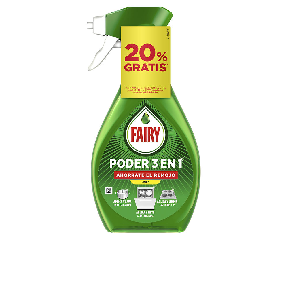 FAIRY POWER 3 IN 1 LEMON spray bottle