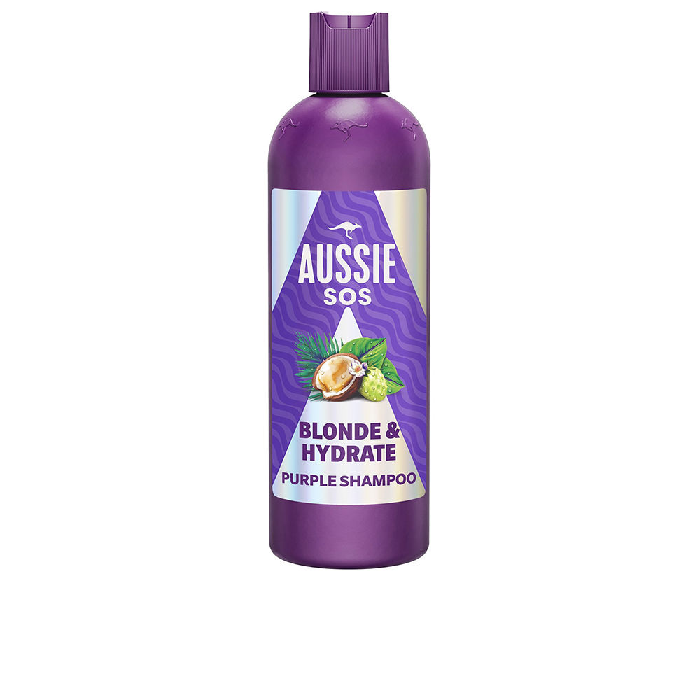 AUSSIE SOS BLONDE & HYDRATE purple shampoo