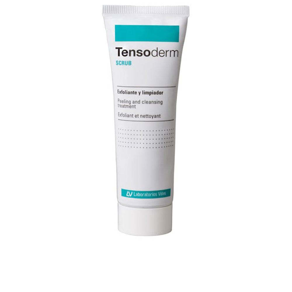 TENSODERM SCRUB exfoliating and cleansing