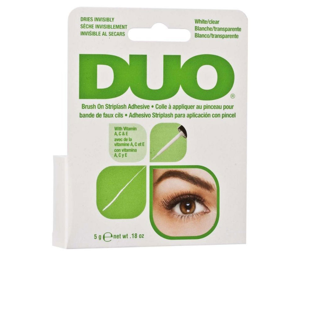ARDELL DUO BRUSH STRIPLASH ADHESIVE CLEAR eyelash adhesive strip brush