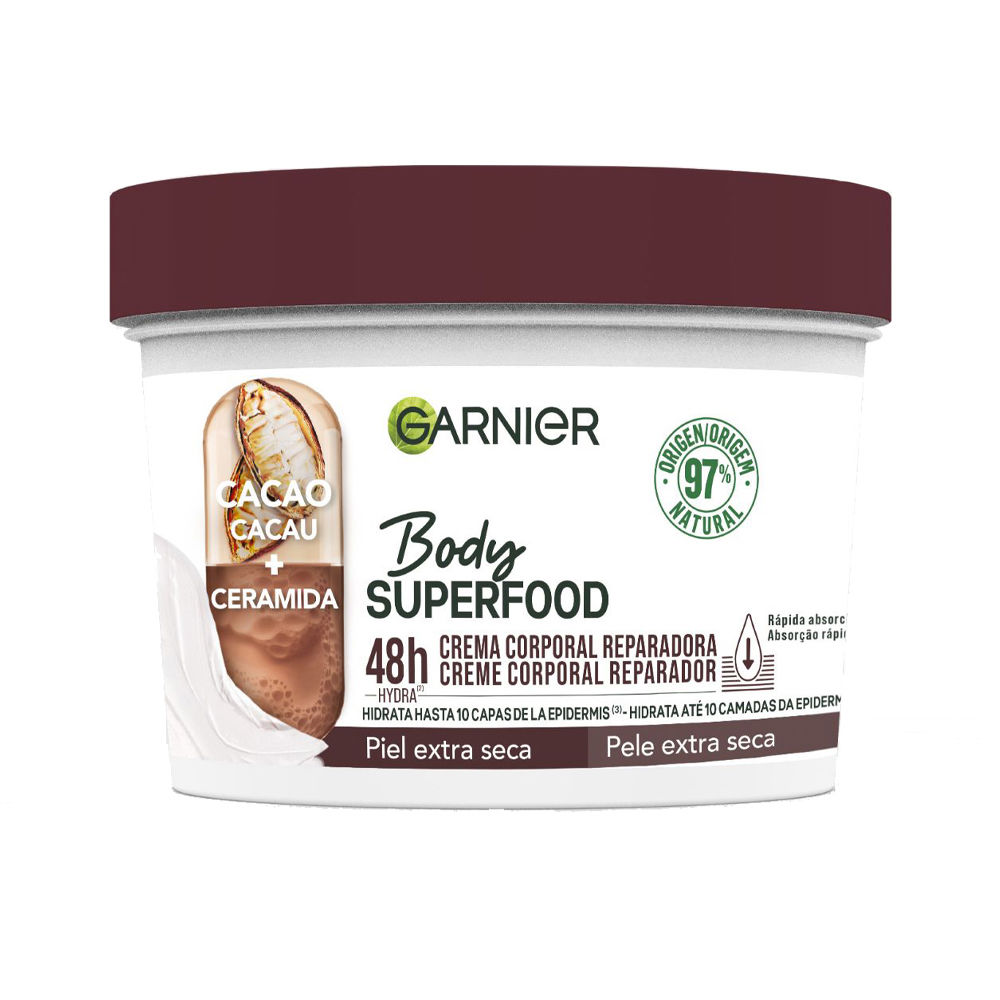 BODY SUPERFOOD CACAO repairing body cream for extra dry skin