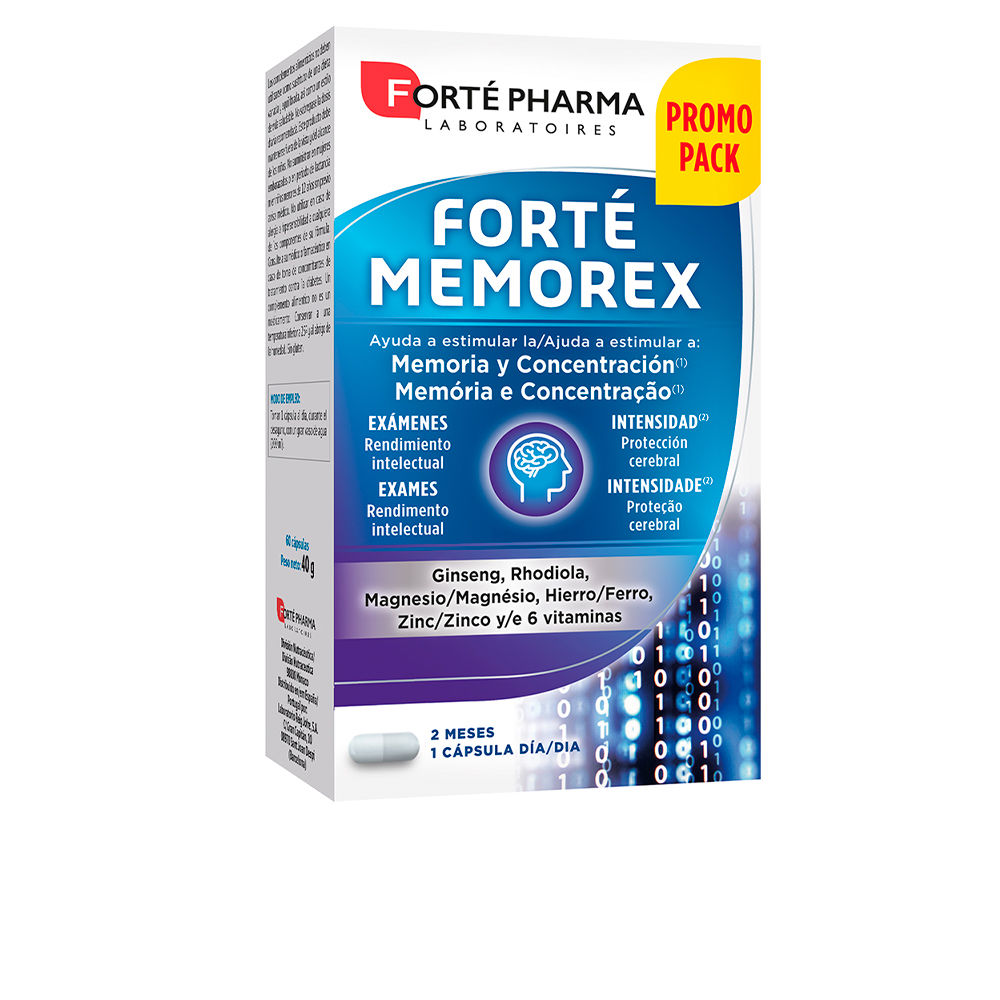 FORTÉ MEMOREX multivitaminas + eleuterococcus