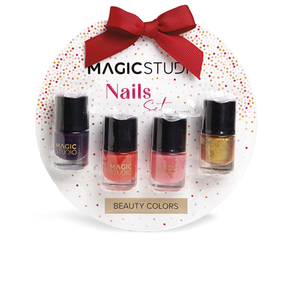 COLORFUL NAILS LOT 4 pcs (4 nail polishes)