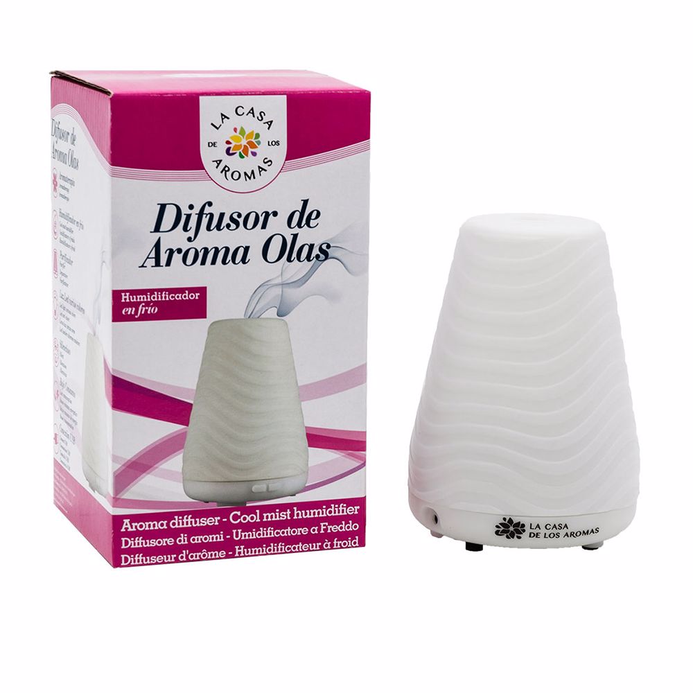 DIFUSOR DE AROMA OLAS humidificador en frío