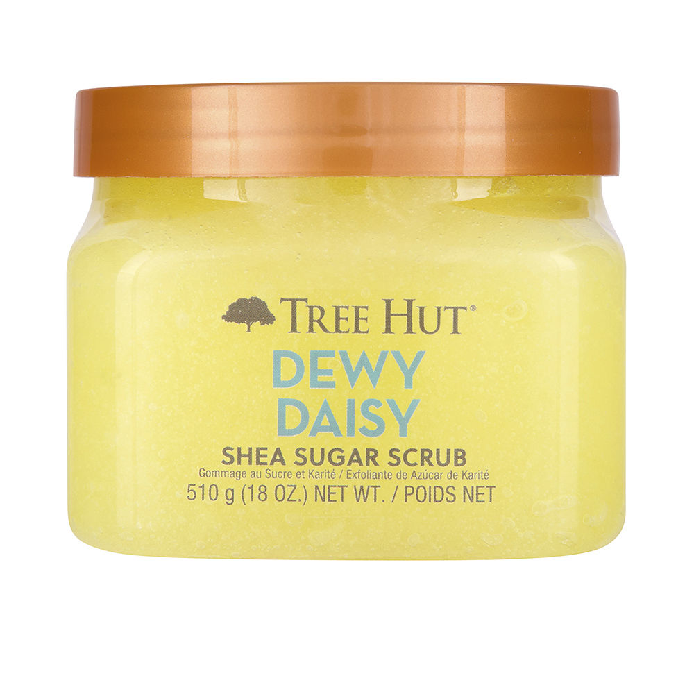 Dew-covered daisy sugar scrub