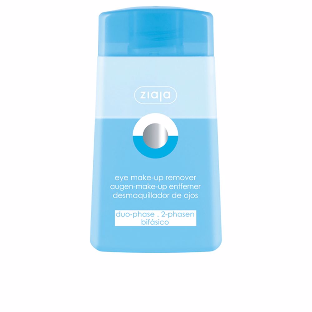 Biphasic eye makeup remover