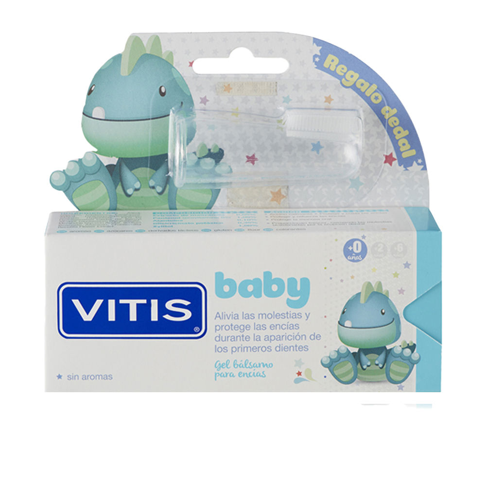 BABY SOOTHES AND PROTECTS GUMS LOT (Gel balm for gums 30 ml + Thimble 1 u)